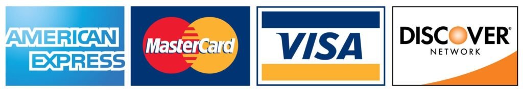 Payment types Accepted